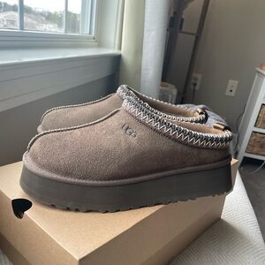 UGG Tazz Womens Platform Slipper - Hickory